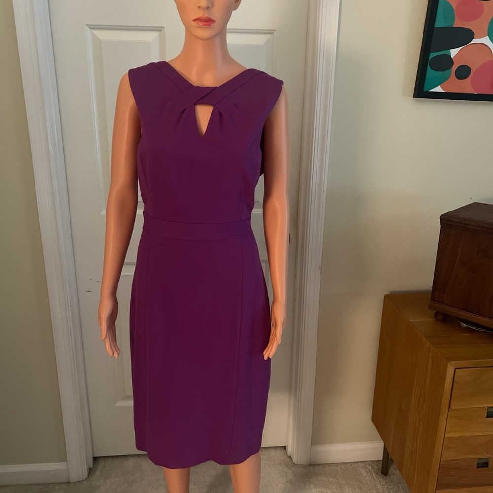 Classiques Entier Purple Midi Dress